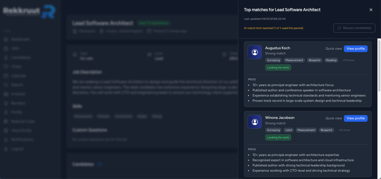 AI Candidate Tools