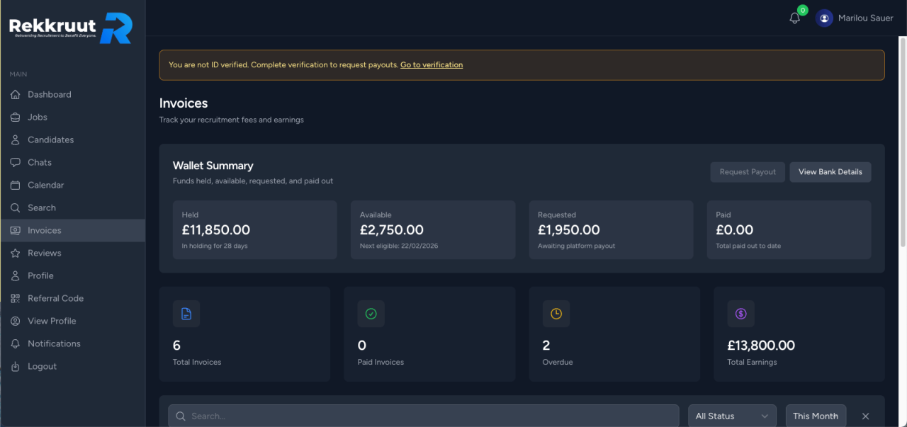 Invoice Tracker